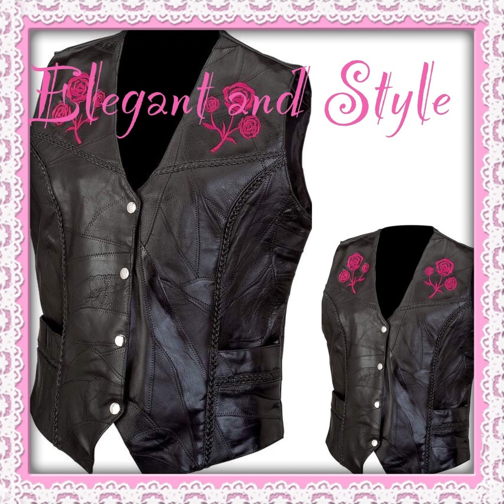 Limited Stock Ladies' Rock Buffalo Leather Vest